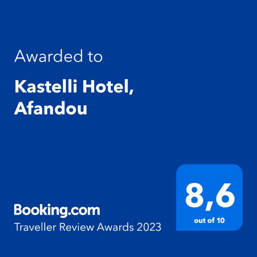 Kastelli Hotel, Afandou Bagian luar foto